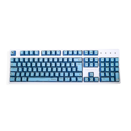 Custom Keycaps - Cartoon Blue