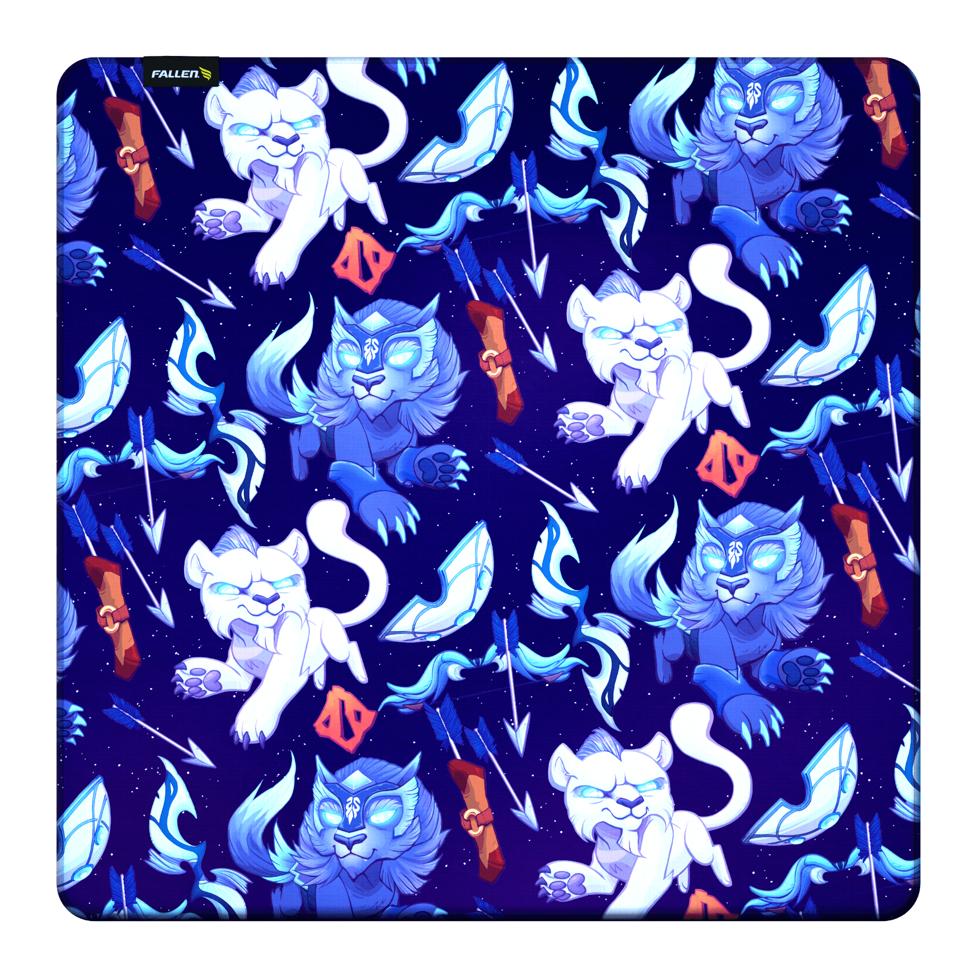 Mousepad Gamer Fallen Dota2 Lunar Set – Fallen Store