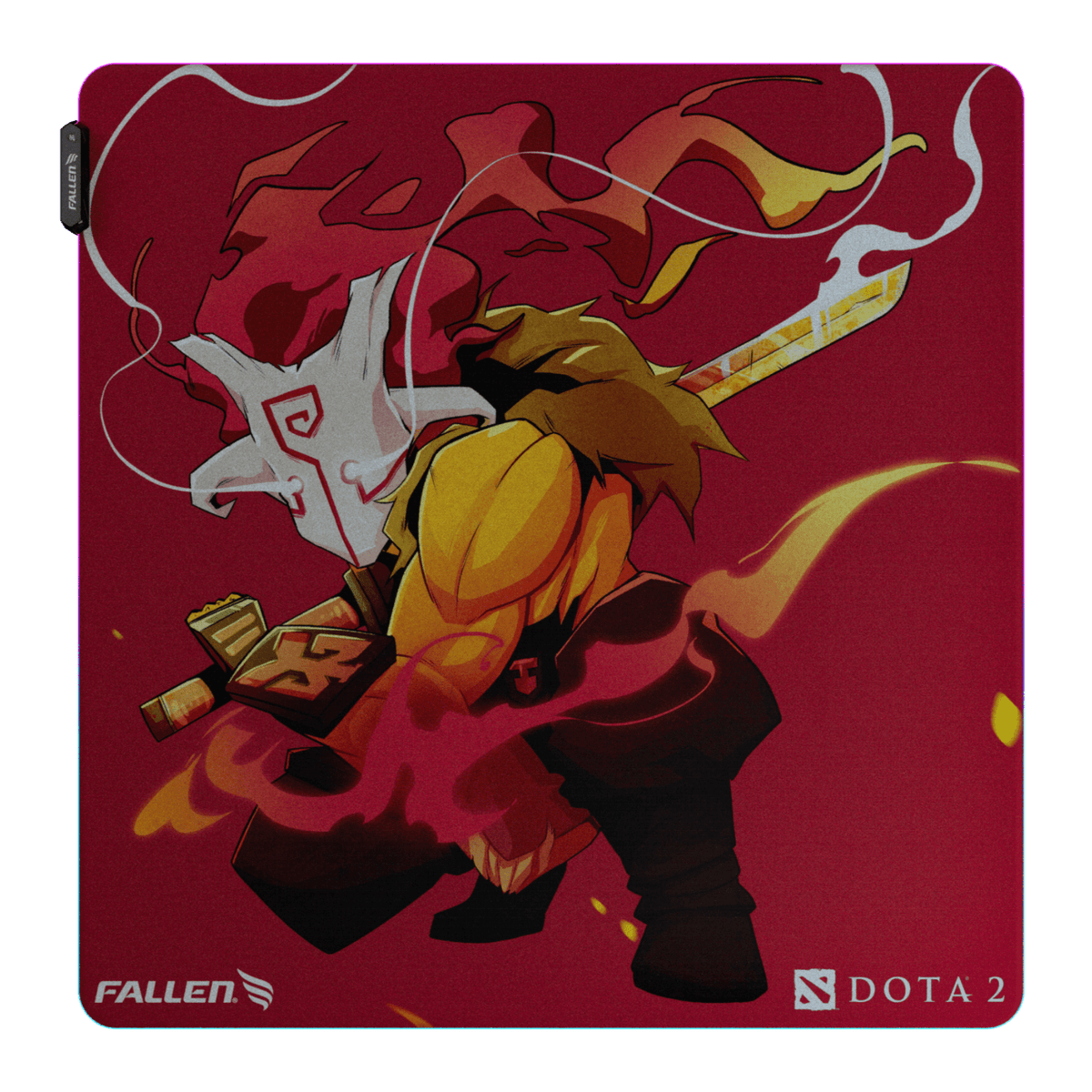 Mousepad Gamer Fallen Dota2 Omnislash RGB