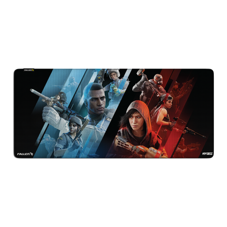 Fallen Rainbow Six Gamer Mousepad