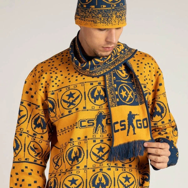 Scarf CS:GO Apollo Yellow and Blue