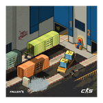 Fallen Train Gamer Mousepad