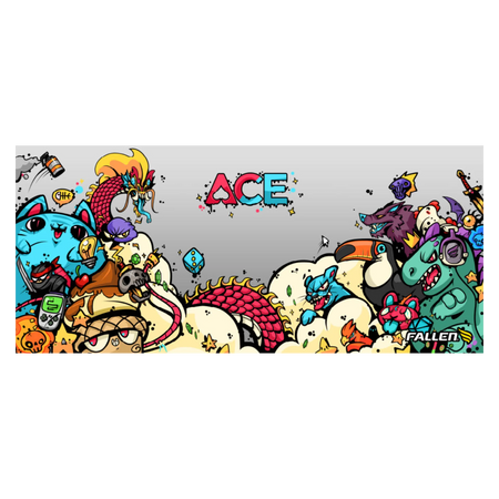 Fallen Ace Gamer Mousepad