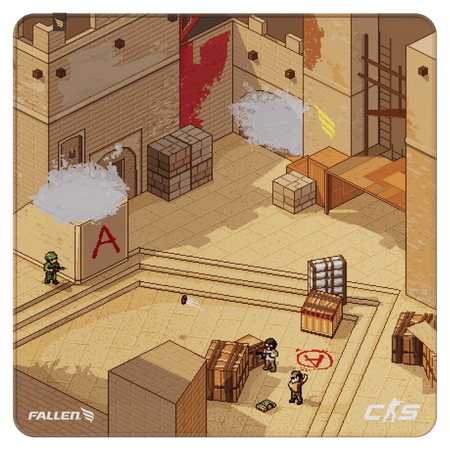 Fallen Mirage Gamer Mousepad