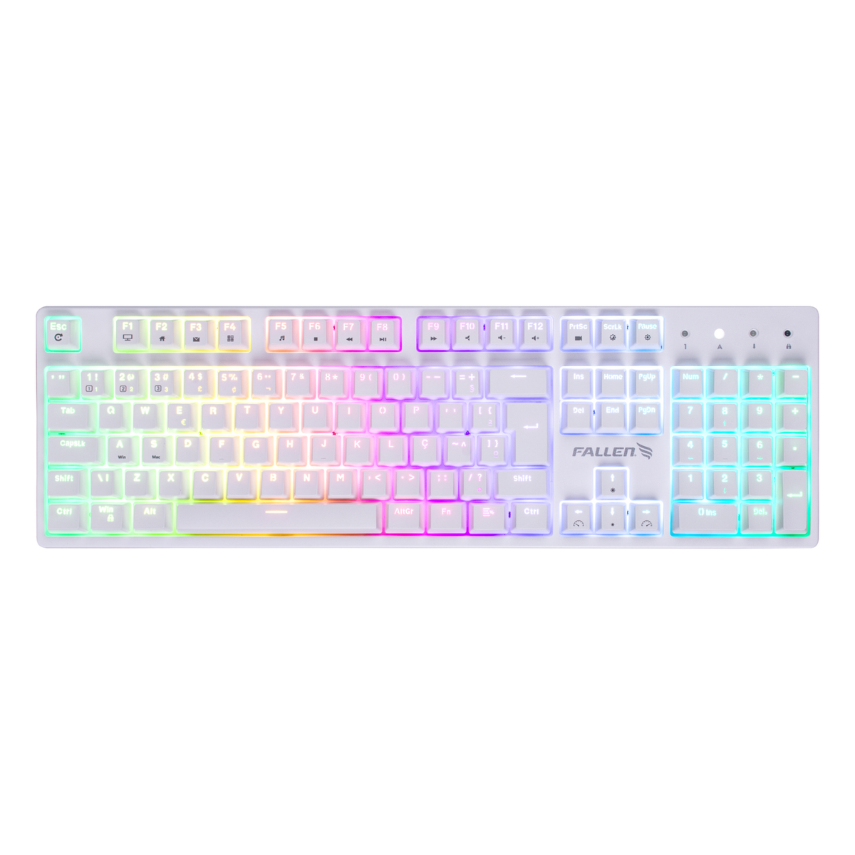 Fallen Pantera Switch Blue Mechanical Gamer Keyboard